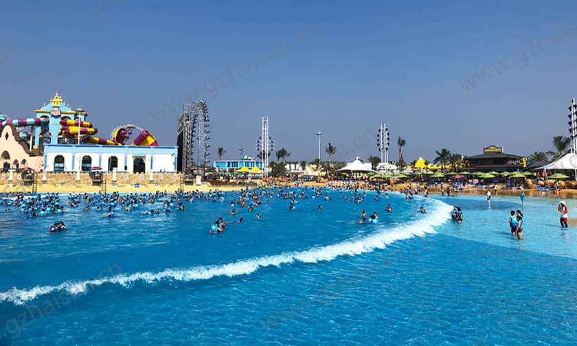 浙江宁波阿拉的海水上乐园